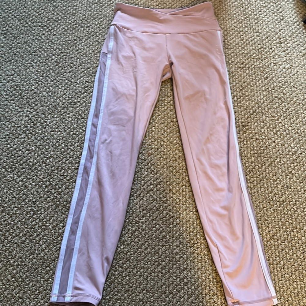 Ryderwear pink leggings size small